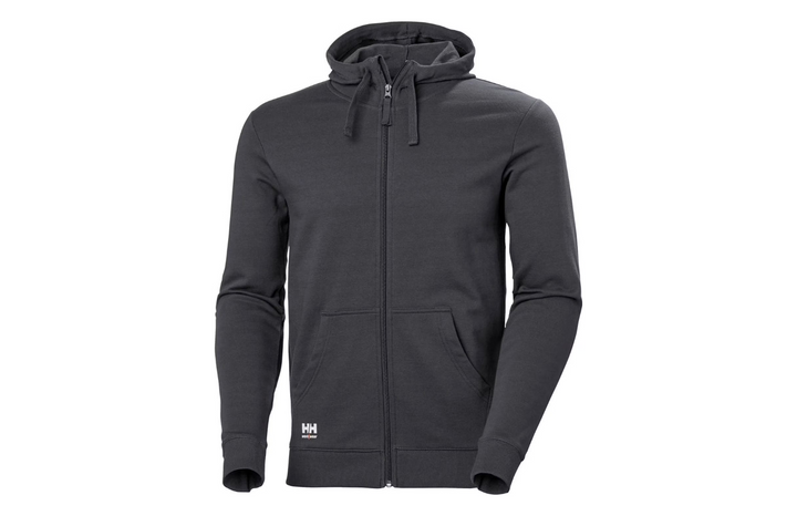 Helly Hansen 79328 Classic Zip Hoodie 970 (donker grijs) S t/m XXXL