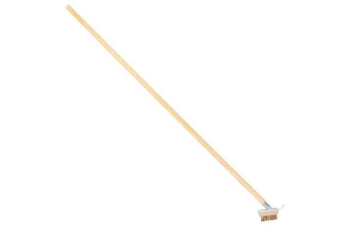 Onkruidborstel met houder en steel