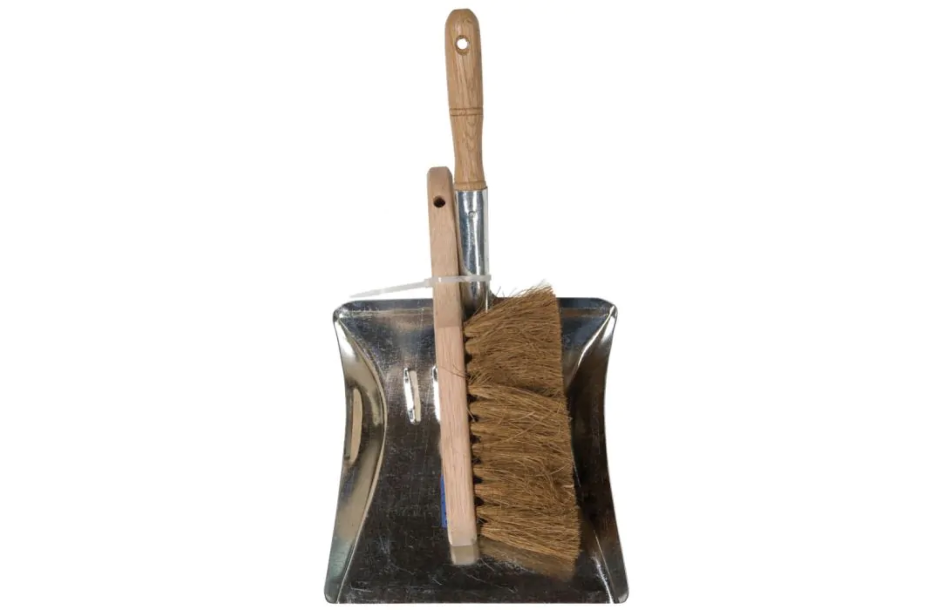 Stoffer en blik - Country - Hout en Metaal