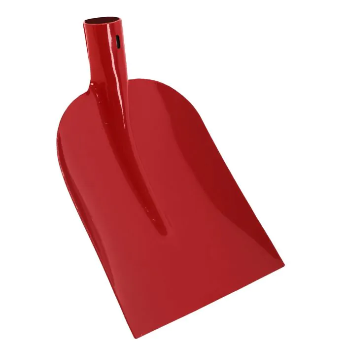 Betonschop - Gehard staal - Rood - 35 x 22 cm - Zonder steel