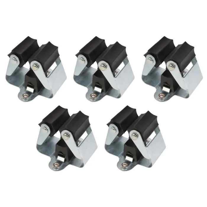 Gereedschapshouders - 5 stuks - Rubber - Incl. bevestigingsschroeven