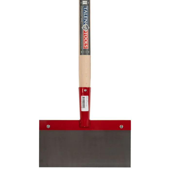 Betonschraper - Gehard staal - 30 cm - Essenhouten steel - 130 cm