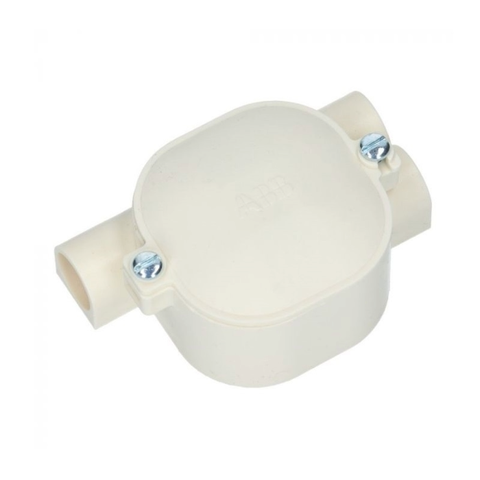 ABB HAF PVC TREKDOOS 2X RECHTS 5/8"16MM
