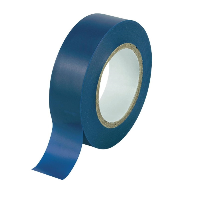 10 METER ISOLATIETAPE 15MM BLAUW