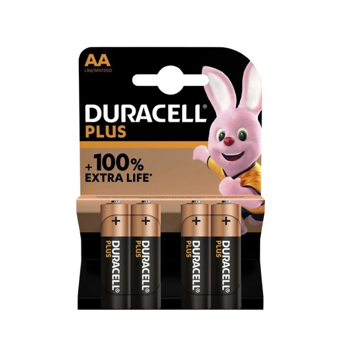 4 STUKS DURACELL POWER BOOST MN1500/AA BATTERIJEN