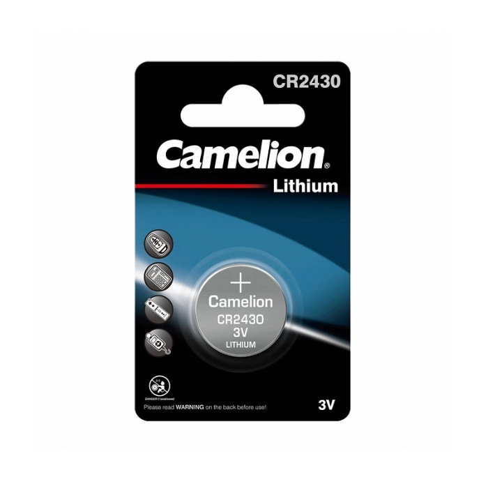 CAMELION 1 STUKS KNOOPCELBATTERIJ LITHIUM CR2430 3V