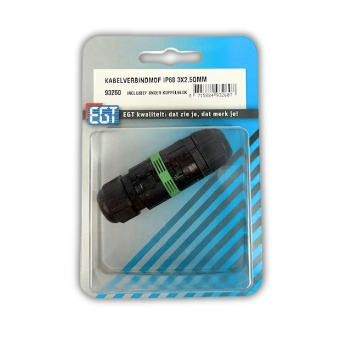 EGT KABELVERBINDMOF IP68 3X2,5QMM