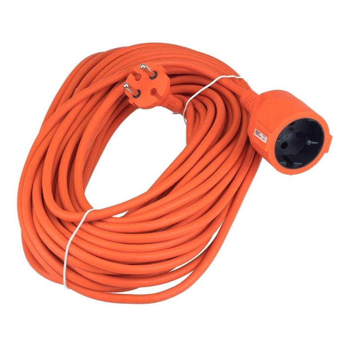 EGT TUINVERLENGSNOER 2X1,5Q 20M ORANJE