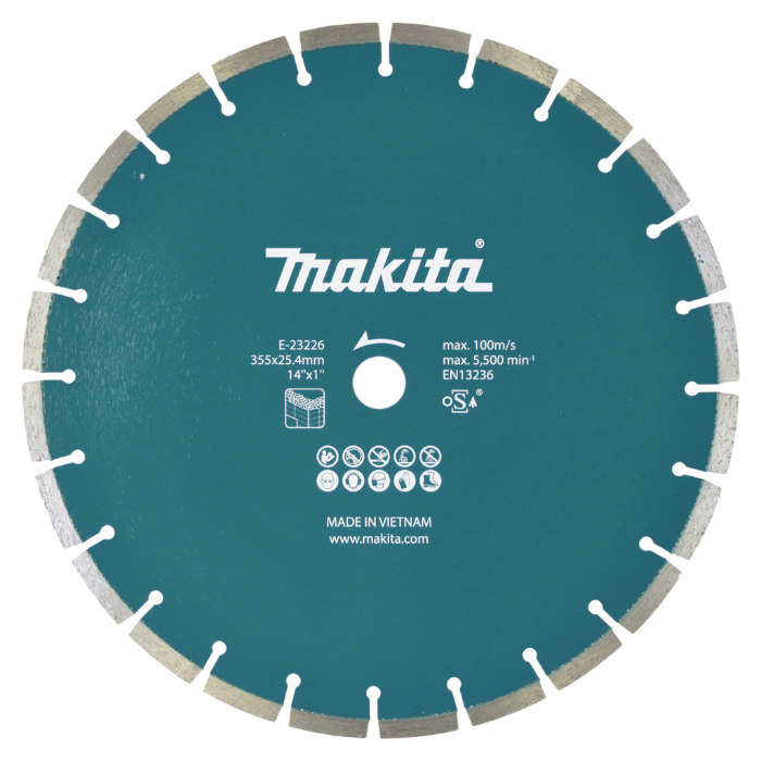 Makita Diamantschijf 355x25,4x2,8mm