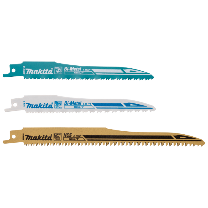 Makita Reciprozaagbladenset 3-delig