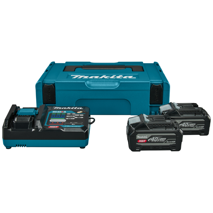 Makita Startset XGT DC40RA 2x BL4040F