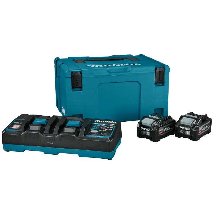 Makita Startset XGT DC40RB 2x BL4040F