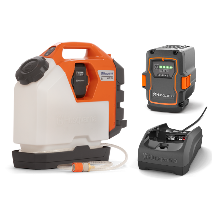 Husqvarna watertank WT 15i KIT | 40-C80 + 40-B140X (inclusief accu en lader)