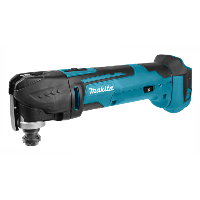 Makita DTM51RTJX3 LXT 18 V Multitool 5,0 Ah accu (2 st), snellader, Mbox, acc. set
