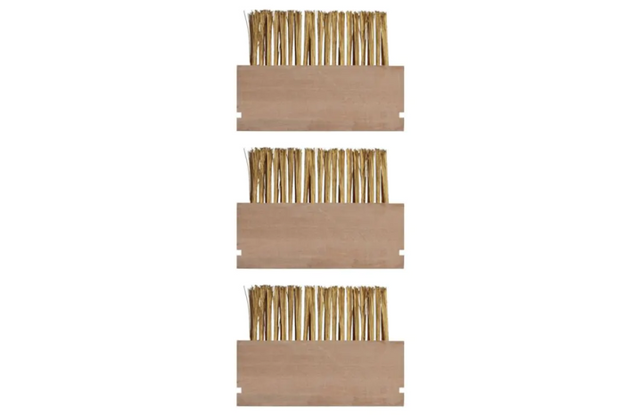 Onkruidborstels - 3 stuks - Voor houder - Zonder steel