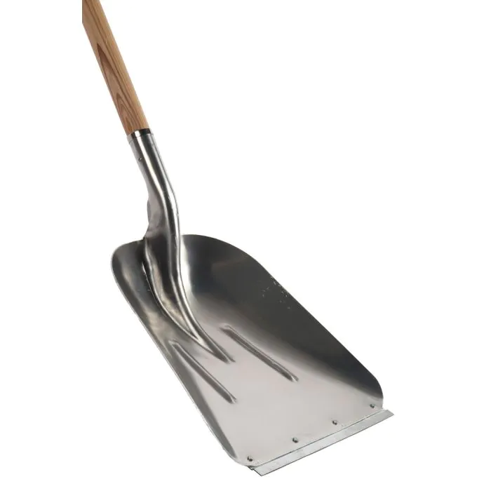 Graanschop - Aluminium - Essenhouten steel - 85 cm