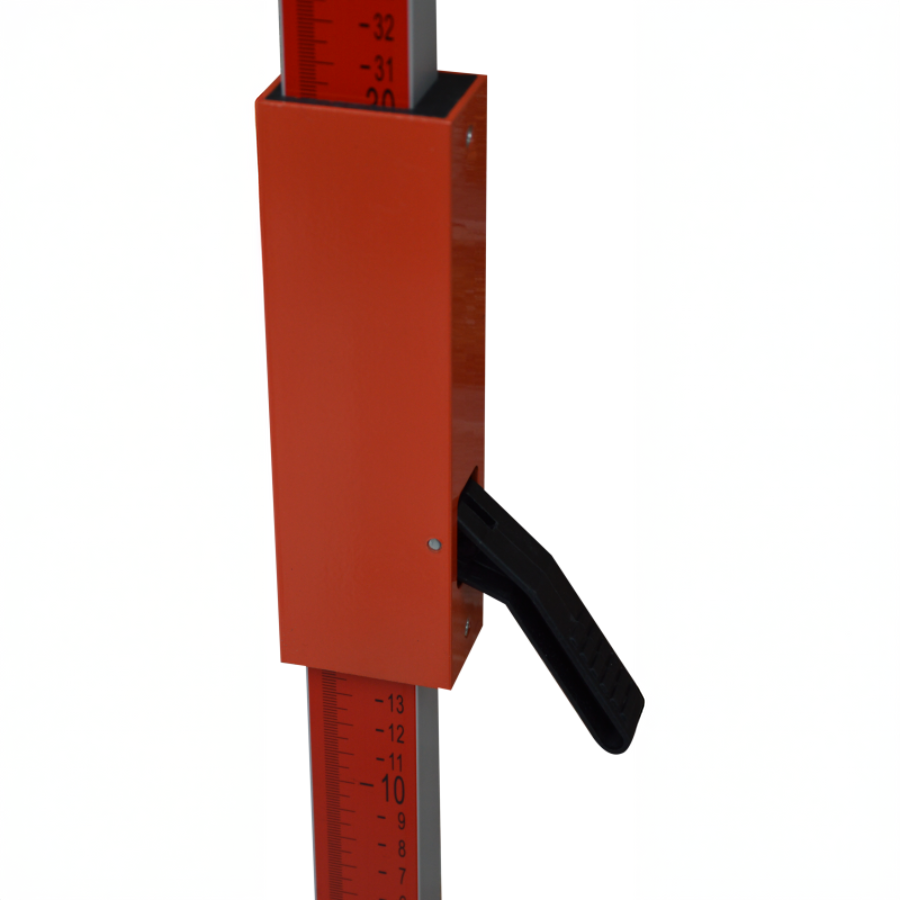 Futech lasermeetlat met snelklem 350cm