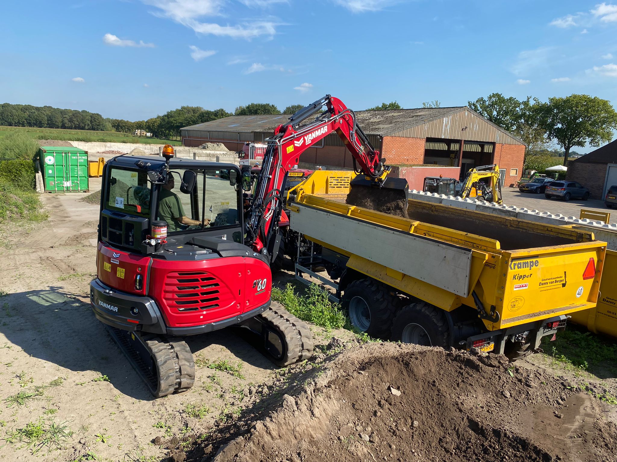 Midigraver Yanmar SV60