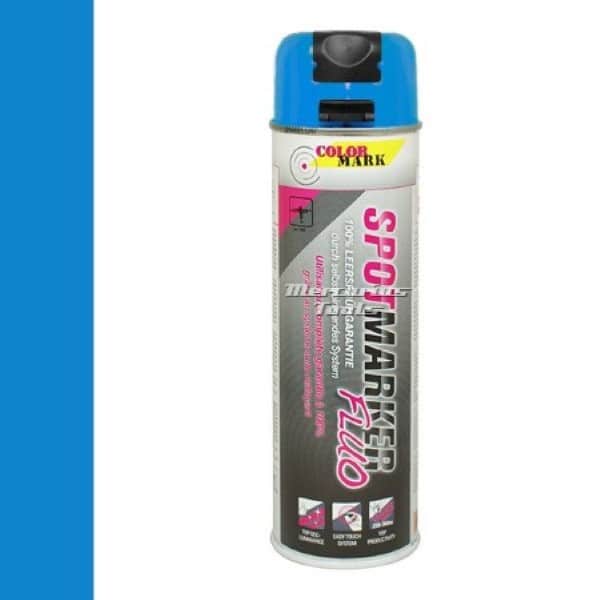 Markeerspray fluor blauw Colormark 500ml