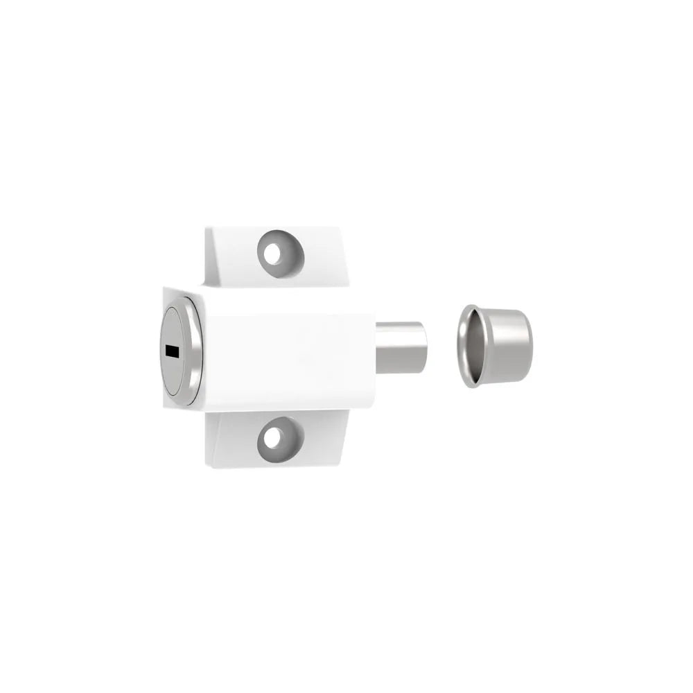 Veilig oplegslot afsluitbaar wit