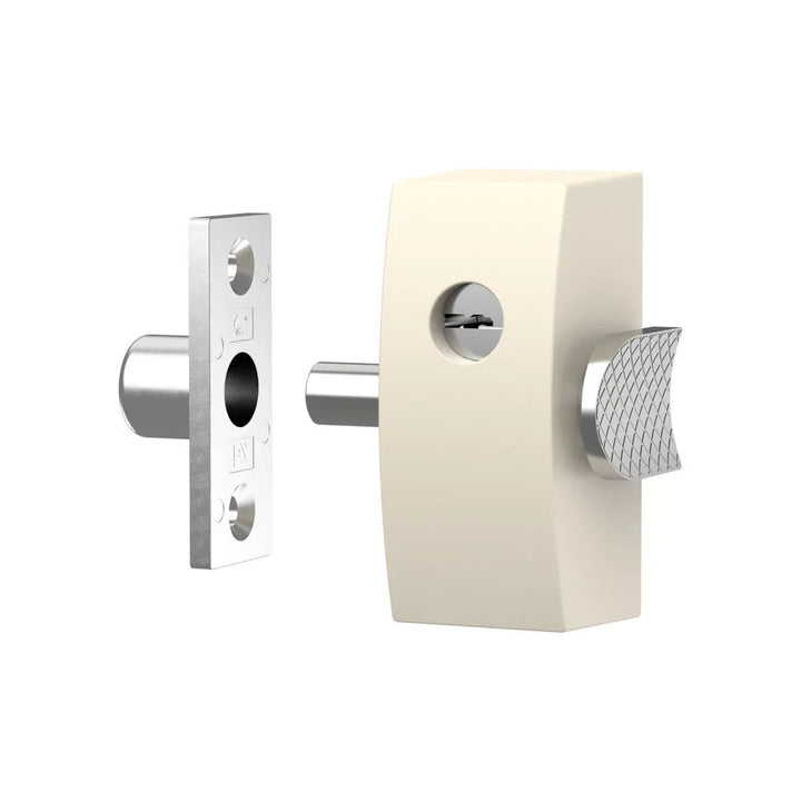 Veilig oplegslot afsluitbaar buitendraaiend SKG* wit