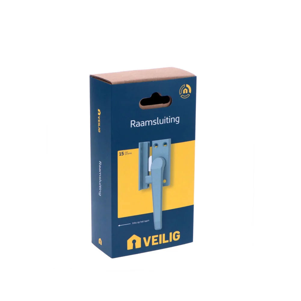 Veilig raamsluiting standaard rechts grijs