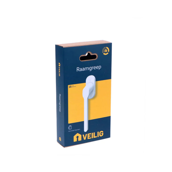 Veilig raamgreep draaikiep wit
