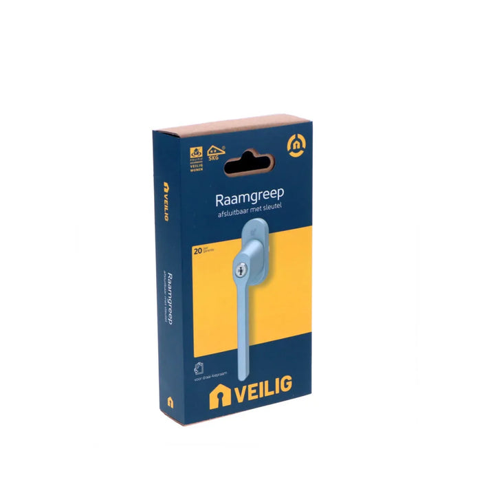 Veilig raamgreep draaikiep afsluitbaar SKG** alu.