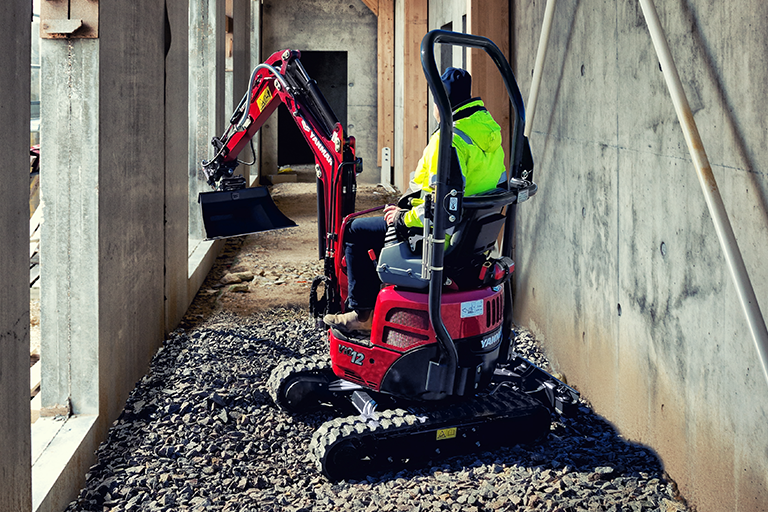 Minigraver Yanmar VIO12