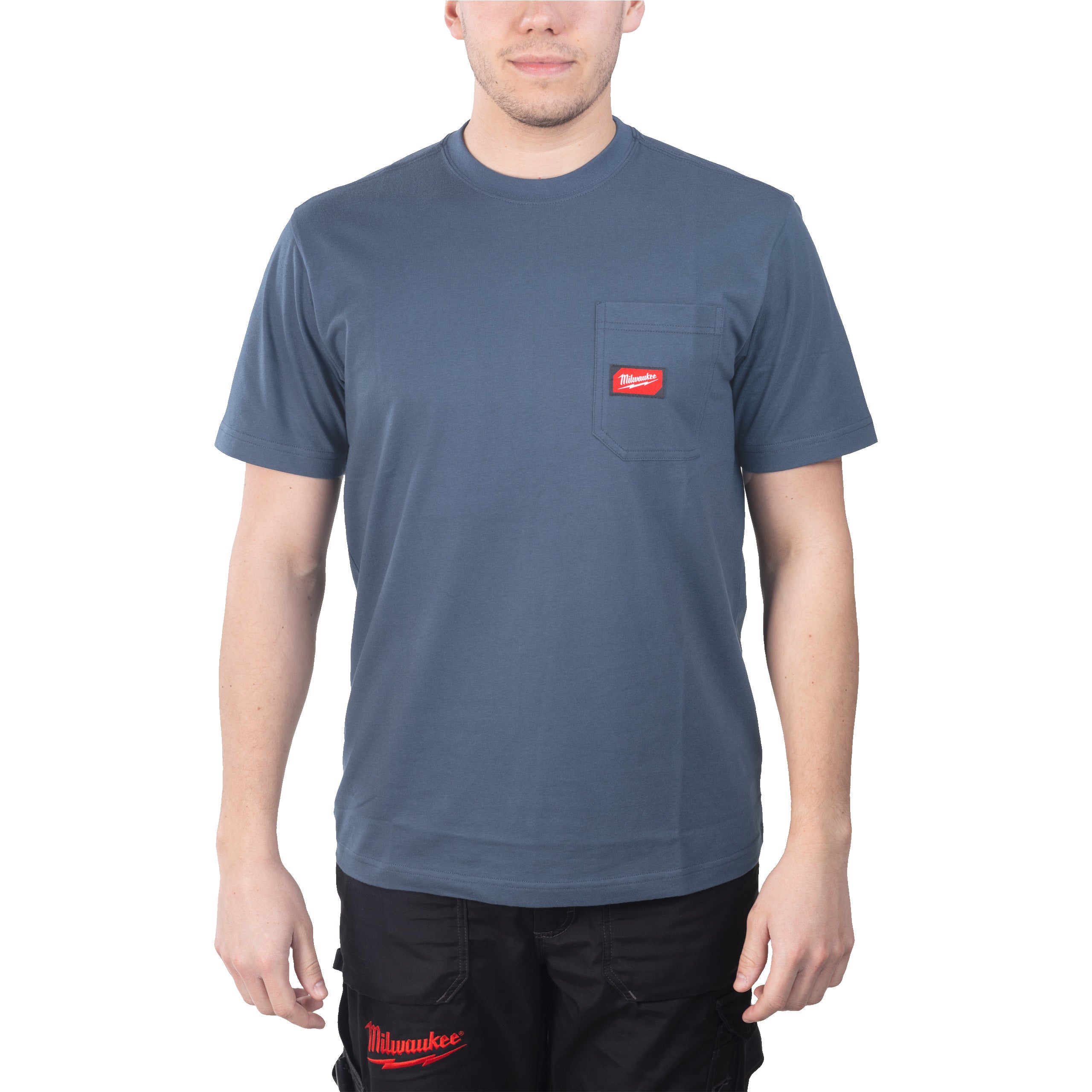 Work T-shirt blauw XXL - 1 stuk