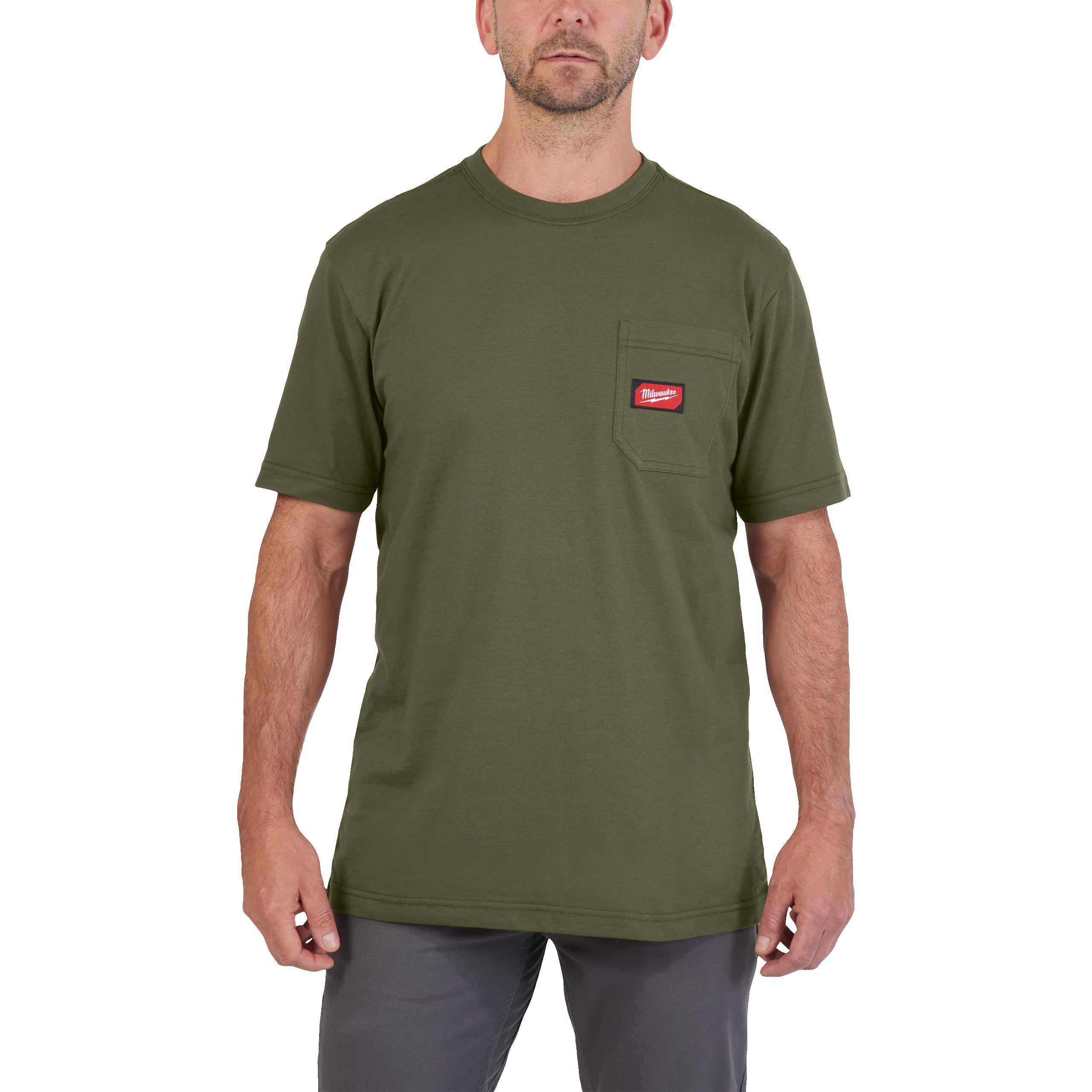 Work T-shirt groen M - 1 stuk
