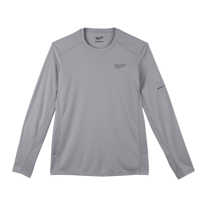 Warm weather t-shirt long sleeve grijs M - 1 stuk