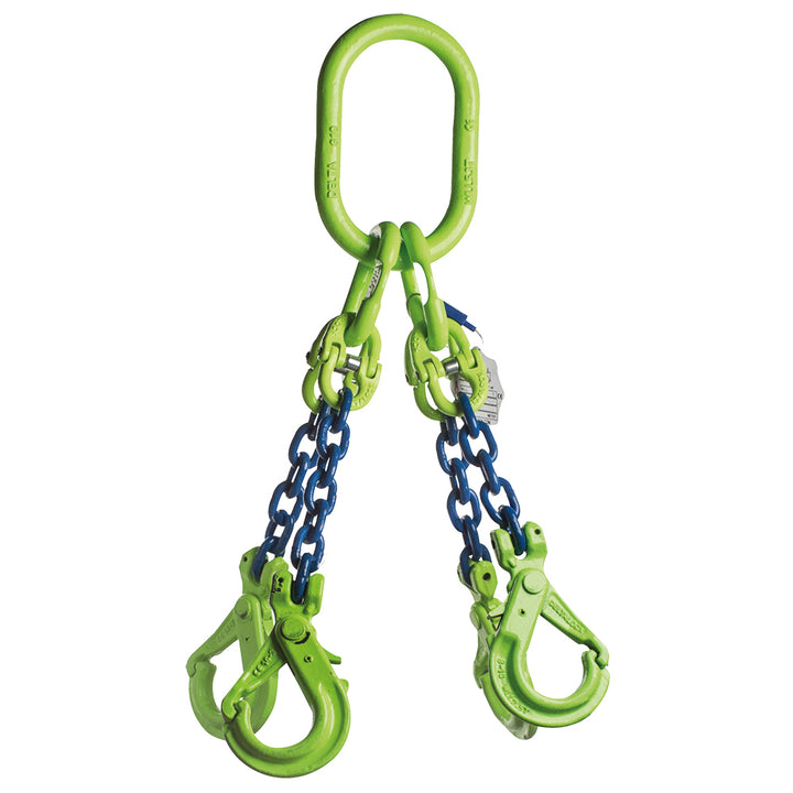 4-sprong met veiligheidshaken 5.3 ton x 8mm GRADE 100