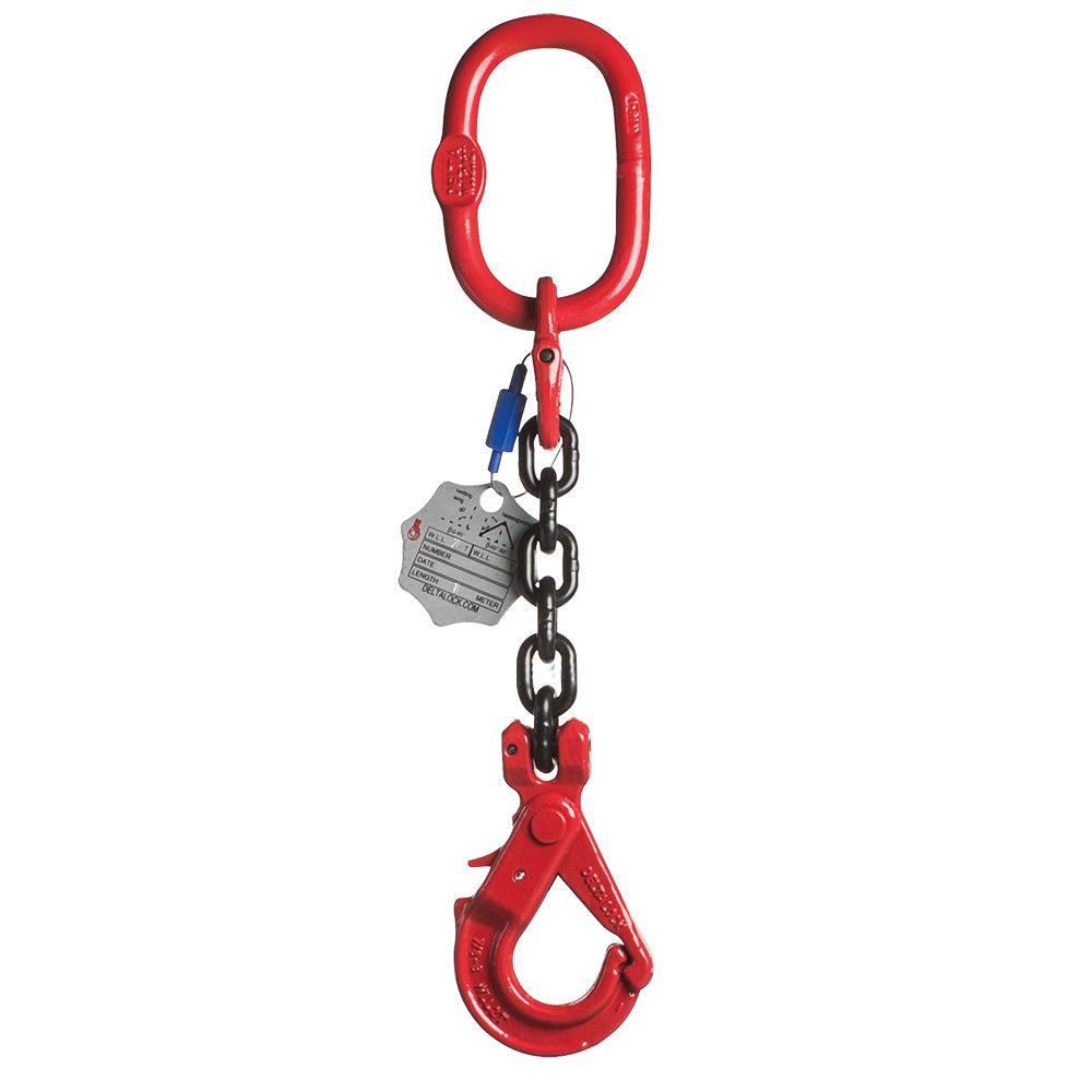 Voorloper met veiligheidshaak 1.12 ton x 6mm GRADE 80