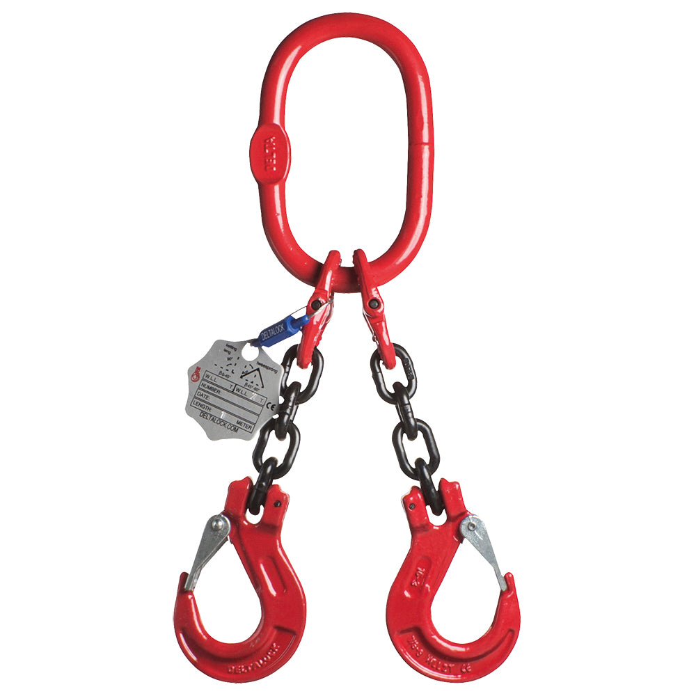 2-sprong met klephaken 7.5 ton x 13 mm GRADE 80
