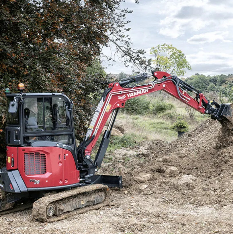 Minigraver Yanmar VIO38-7