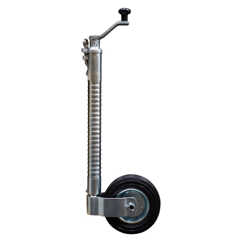 Knott steunwiel geribd Ø48mm 205x60mm stalen velg