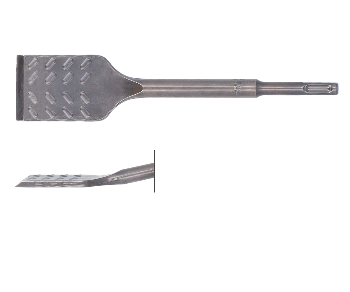 Rotec SDS-plus gebogen tegelbeitel 'V-Breaker'