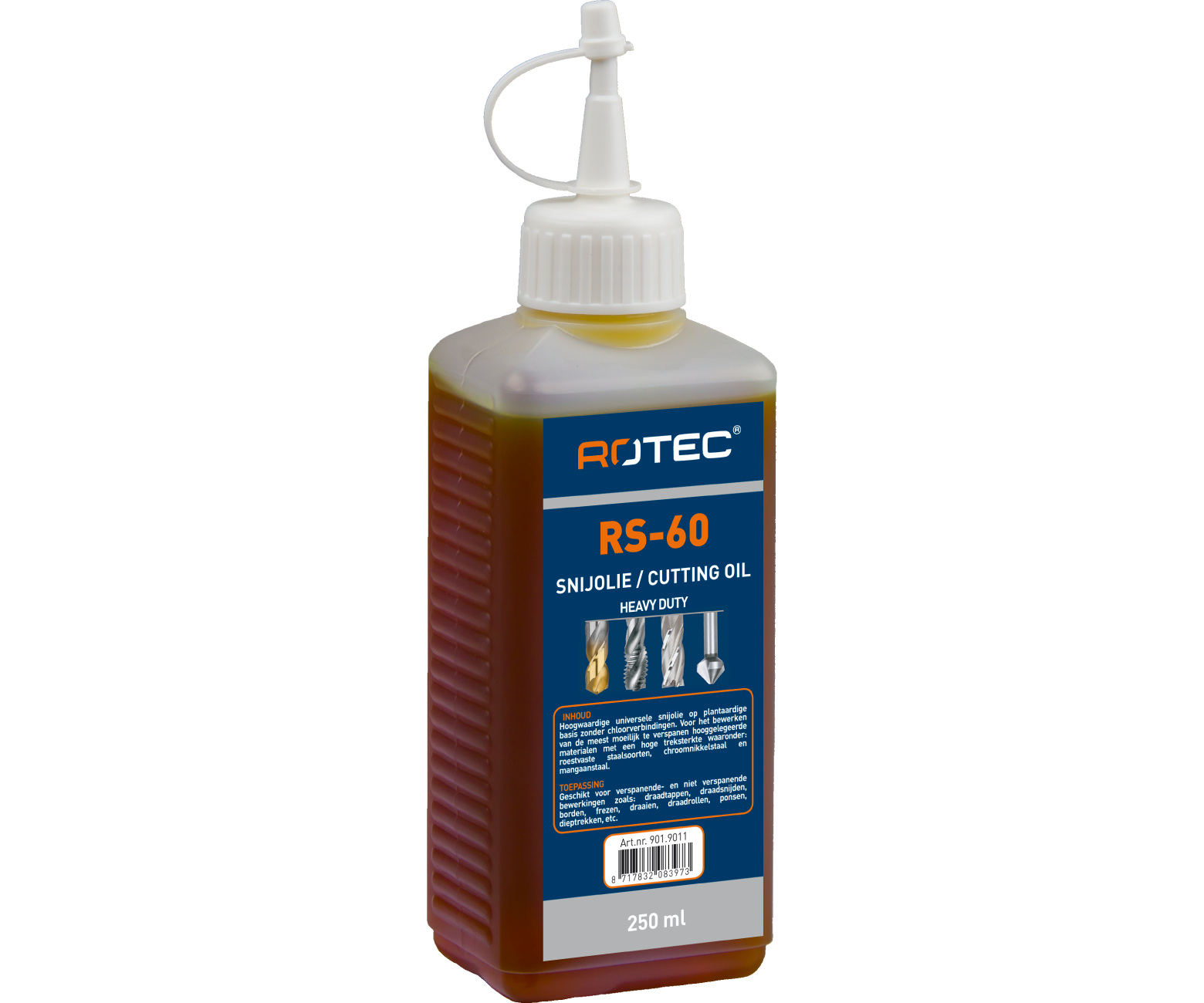 Rotec RS-60 heavy-duty snijolie in spuitflacon