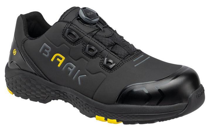 Baak Alex S3S zwart/geel met BOA sluiting (38 t/m 48)