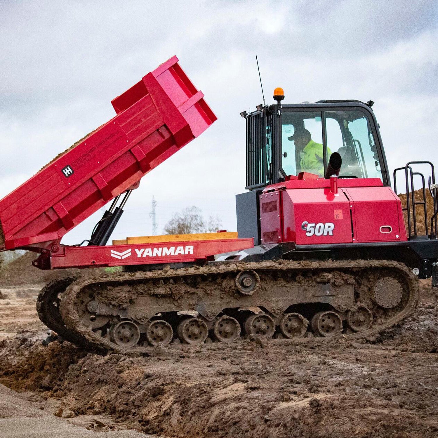 Rupsdumper Yanmar C50TV
