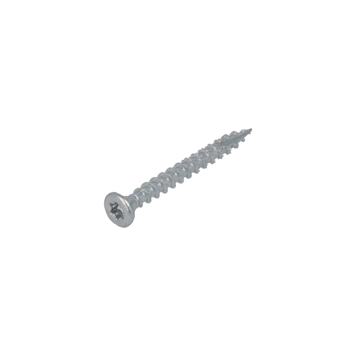 Proftec spaanplaatschroef +snijpunt verzinkt platkop TX-20 4x35mm 200 stuks
