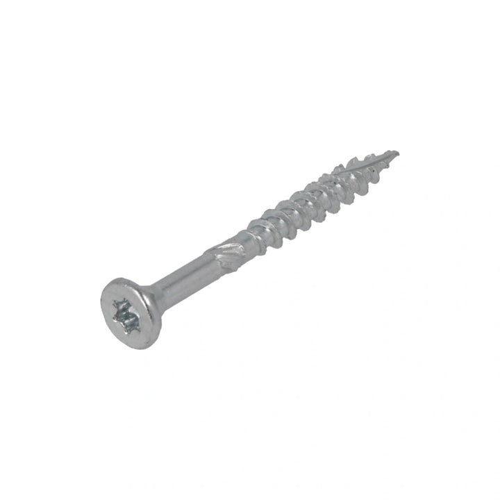 Proftec spaanplaatschroef +snijpunt verzinkt platkop TX-20 4x40/24 200 stuks