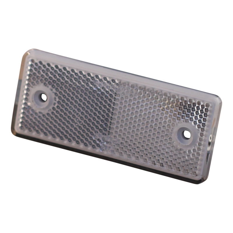 WAS reflector wit opschroefbaar+zelfklevend 96 x 42mm