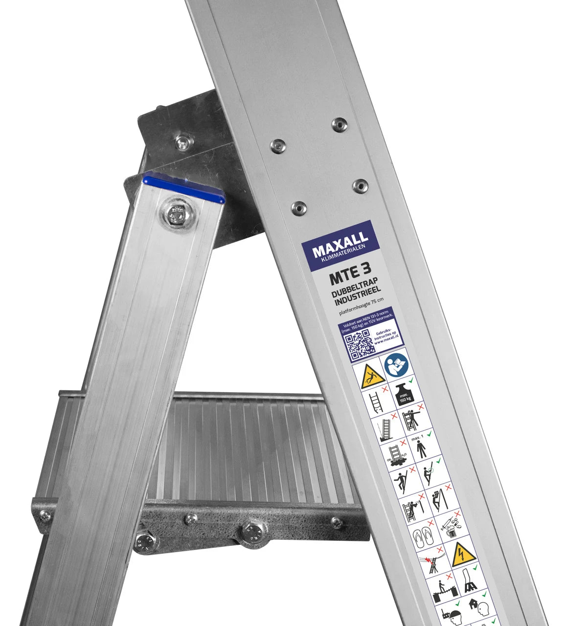 Maxall Bordestrap industrieel (3 tot 12 treden kies uw variant)