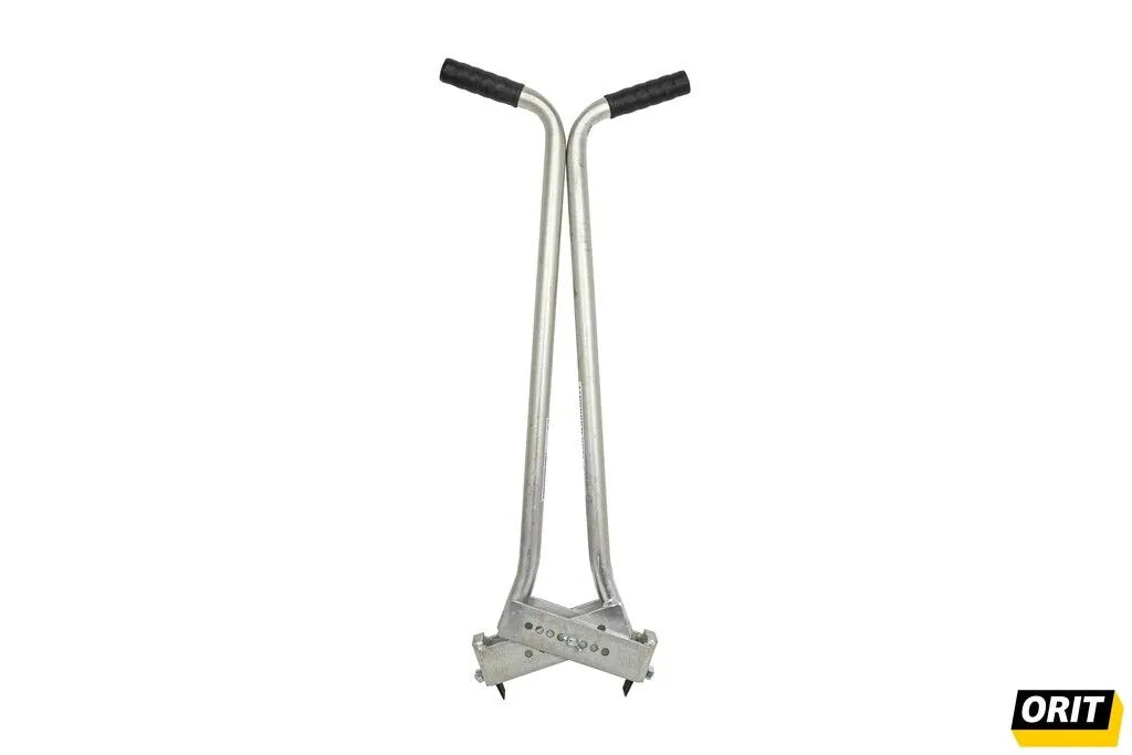 Steentrekker - Klinkertrekker - 20-30 cm - Gegalvaniseerd - Rubberen handvatten