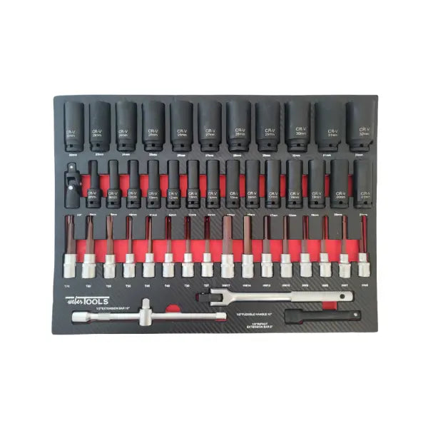 Weber Tools 290-Delige Gevulde Deluxe Gereedschapswagen