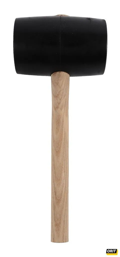 Rubberen hamer - 1380 gram - Essenhouten steel