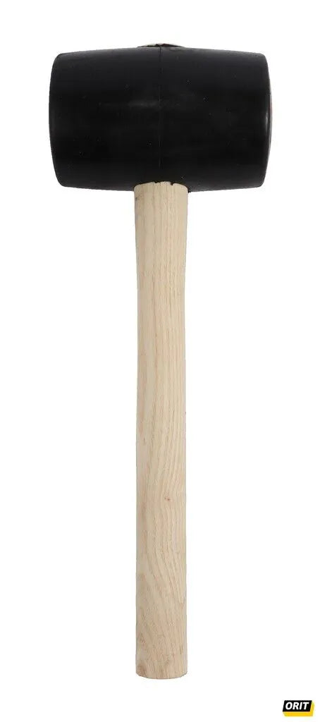 Rubberen hamer - 900 gram - Essenhouten steel