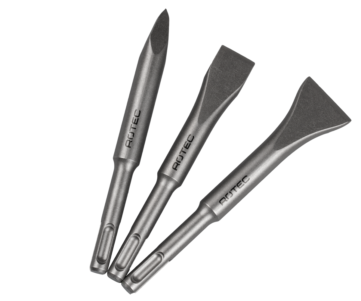 Rotec SDS-plus 3-delig beitelset kort type '215'